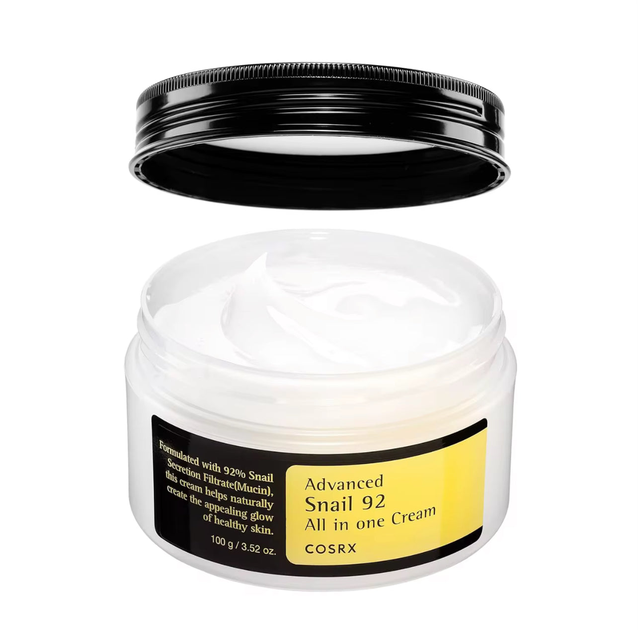 COSRX Snail Mucin 92% Face Moisturizer, 3.52 0z All in One Cream