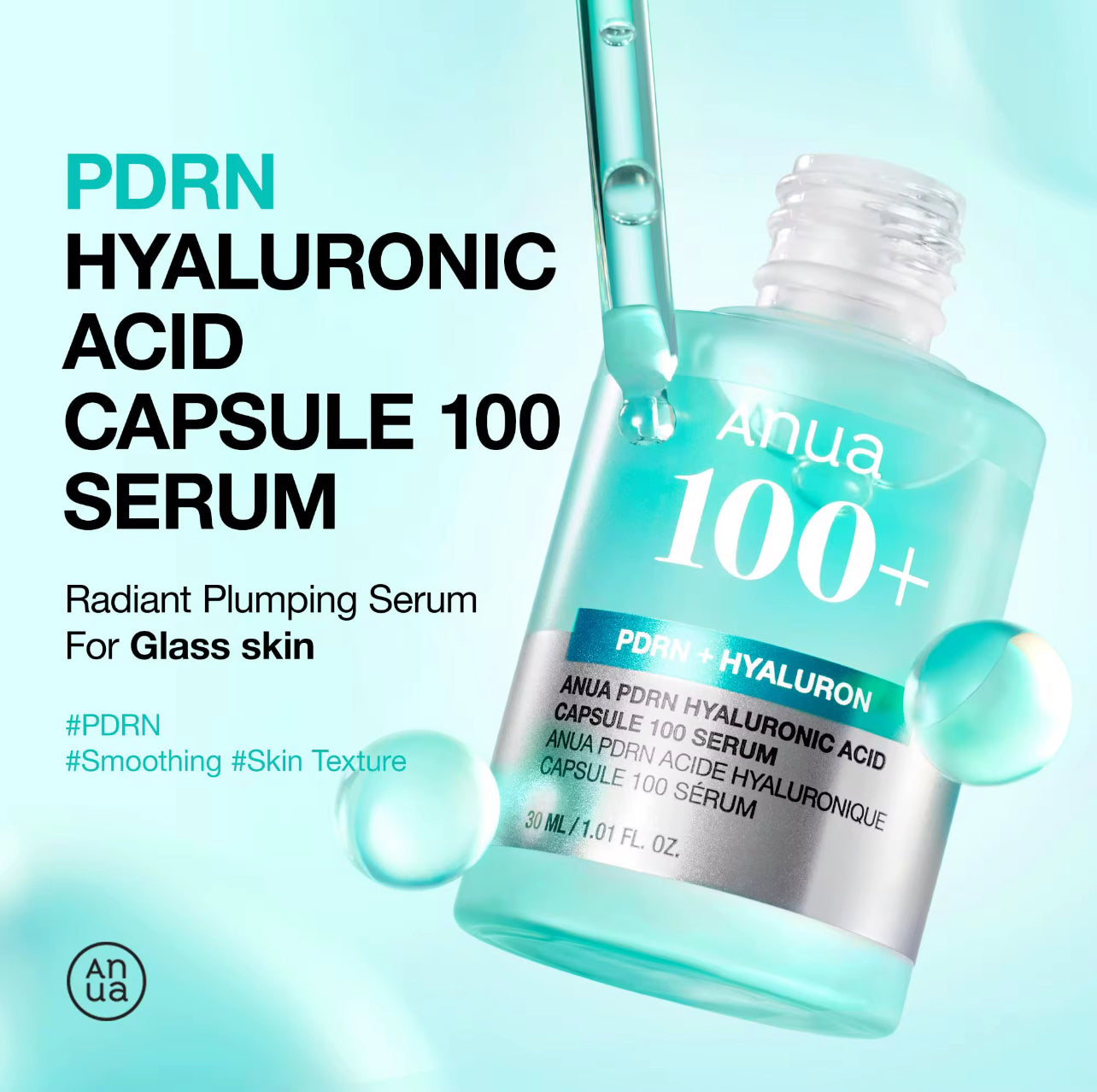 Anua PDRN Hyaluronic Adic Capsule 100+ Serum 30ml