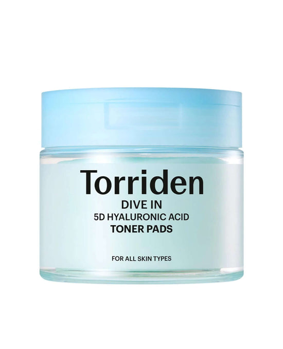 View details for Torriden DIVE IN 5D Hyaluronic Acid Toner Pads for Deep Hydration & Exfoliation Torriden DIVE IN 5D Hyaluronic Acid Toner Pads for Deep Hydration & Exfoliation
